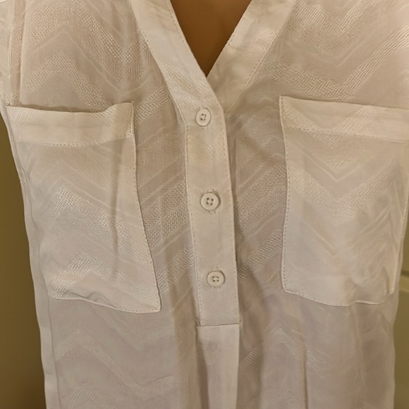 Cato established 1946 white sleeveless tunic size medium - Picture 4 of 10